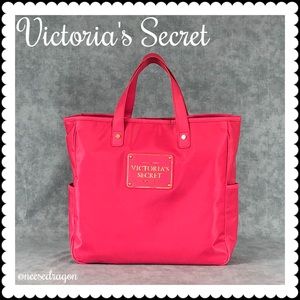 Victoria's Secret Hot Pink Tote NWOT